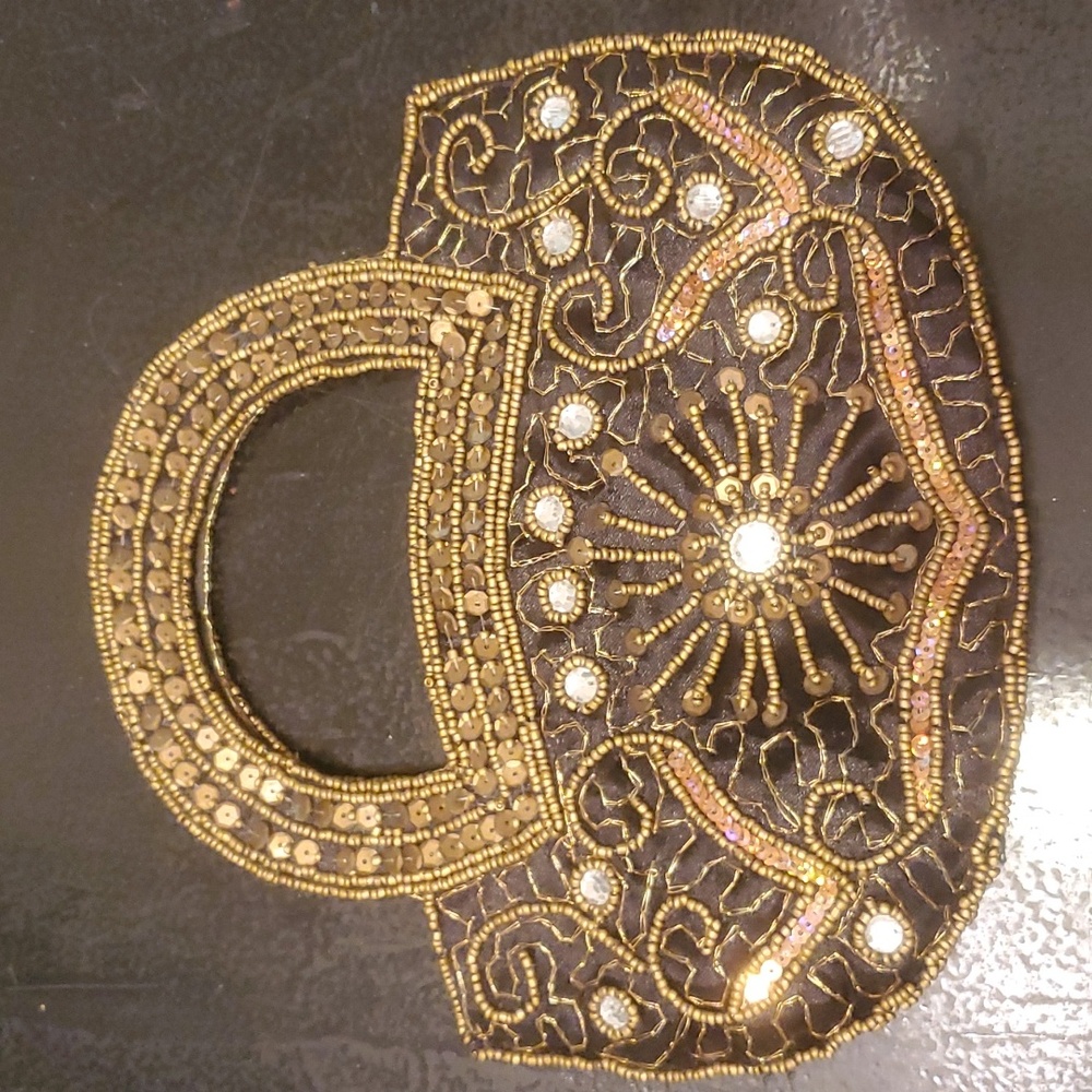 Beaded handbag